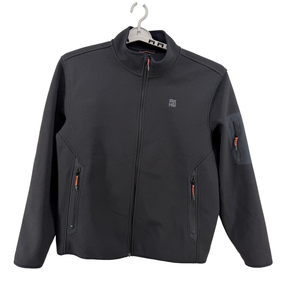 Duluth Trading‎ Co Alaskan Hardgear GravelTec Full Zip Jacket  Mens XL Black